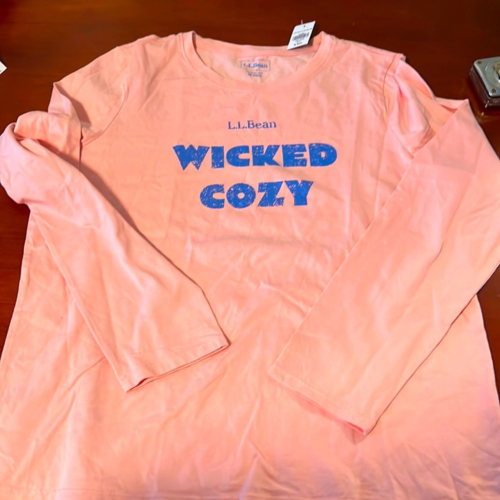 LL Bean PJ top